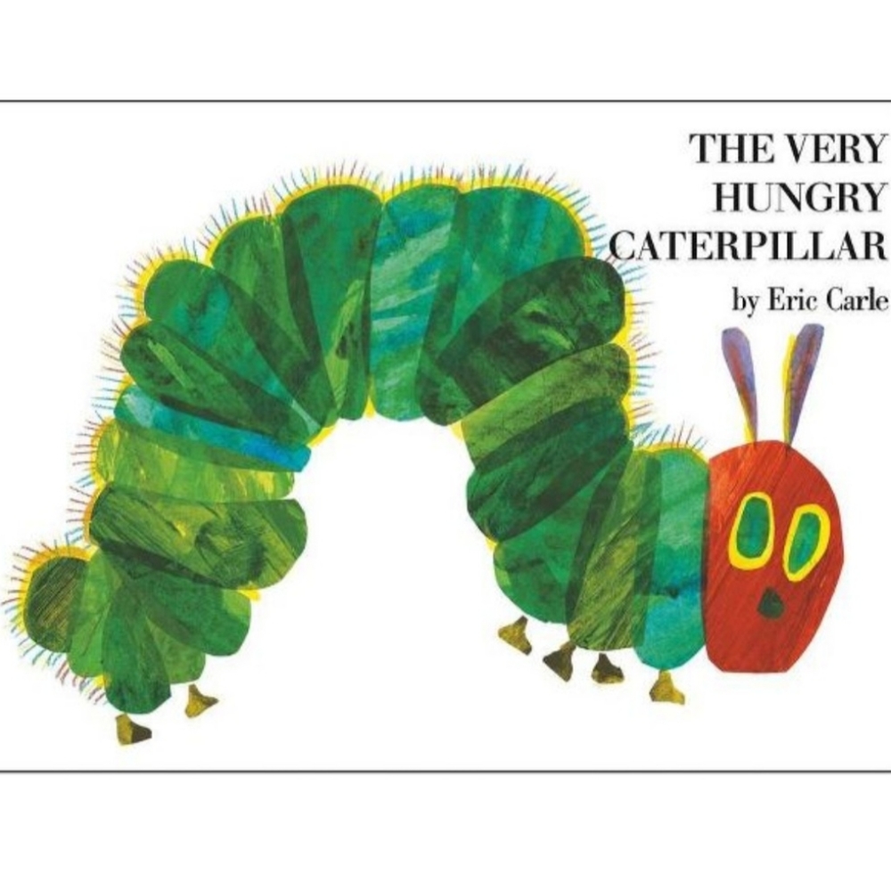 The Very Hungry Caterpillar Stud Earrings, handmade - Picture 7 of 7